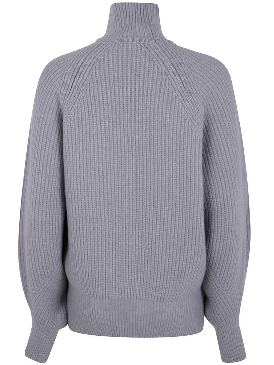 25FW 발망 터틀넥 FF0KG025KJ22 9UB INK GREY - BALMAIN