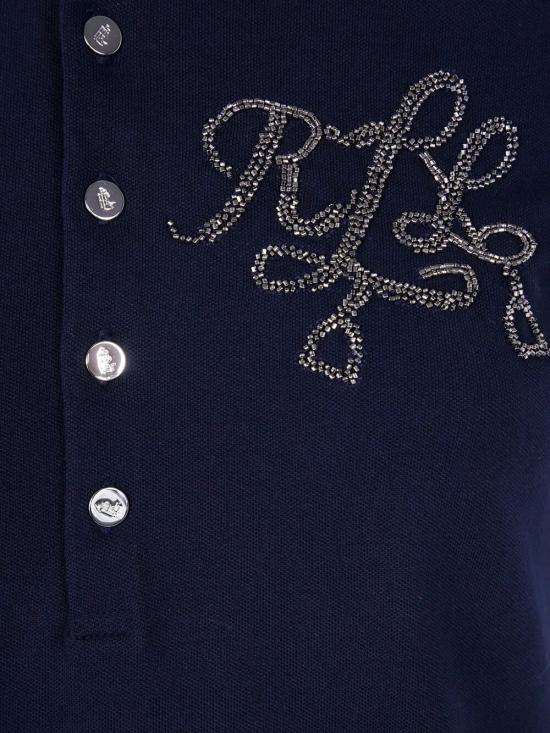 25FW 랄프 로렌 폴로 티셔츠 200980213 003 LAUREN NAVY - RALPH LAUREN