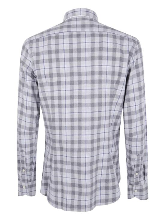 25FW 틴토리아 매테이 954 긴팔 셔츠 RKUN67 QX3 GREY BLU - TINTORIA MATTEI 954