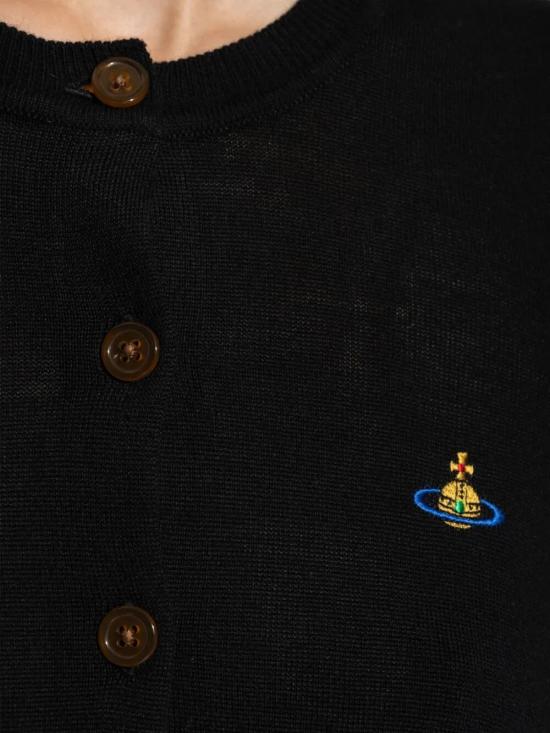 25FW 비비안웨스트우드 가디건 1803005B Y0006 N403 BLACK - VIVIENNE WESTWOOD