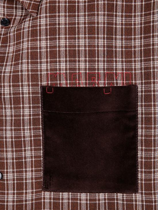 25FW 마르니 긴팔 셔츠 CUMU0061S7 UTWA35 CHM29 MAROON - MARNI