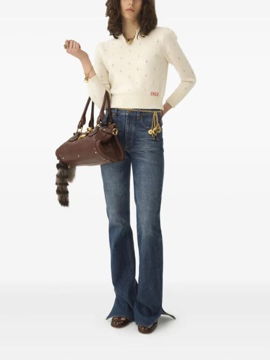 25FW 끌로에 스웨터 CH25WMP08590 107 ICONIC MILK - CHLOE