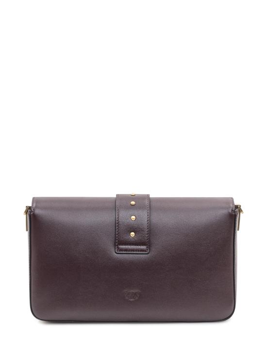 25FW 핑코 숄더백 105823A0QO LA7Q ROSSO MOGANO GOLD - PINKO