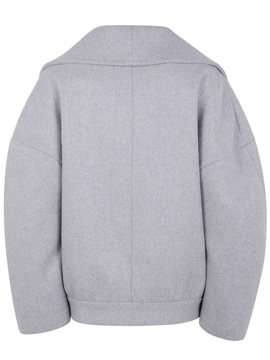 25FW 발망 자켓 FF0UA140WD24 9AF LIGHT GREY - BALMAIN