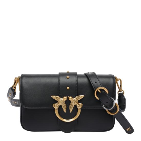 25FW 핑코 숄더백 105824 A0QOZ99Q Black