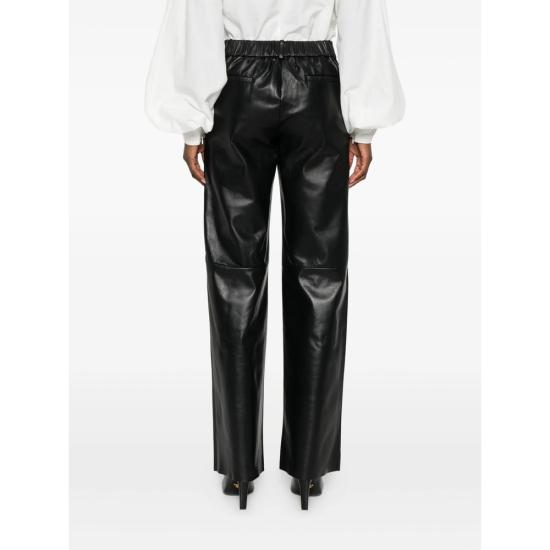 25FW 안토넬리 피렌체 가죽 팬츠 P8085 PERLAGE 999 BLACK - ANTONELLI FIRENZE