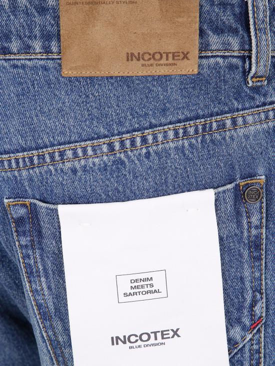 25FW 인코텍스 데님 팬츠 R0006L 2616A W01A MEDIUM BLACK WASH - INCOTEX