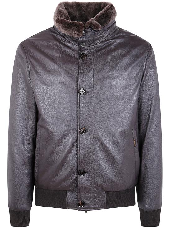 25FW 무레르 CLEROS-P1 클레로스 P1 보머 자켓 MOUBO100178 097 U0202 DARK BROWN