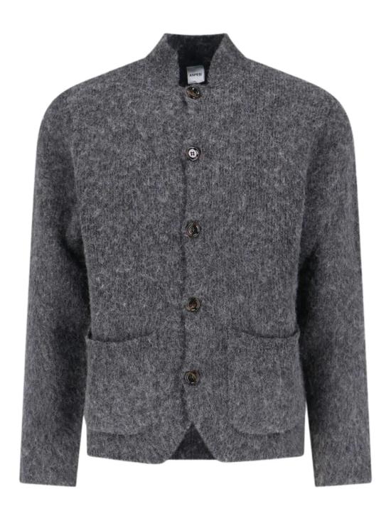25FW 아스페시 가디건 W5 Q M134 5165 01173 GREY - ASPESI