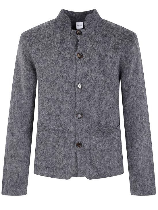 25FW 아스페시 가디건 W5 Q M134 5165 01173 GREY