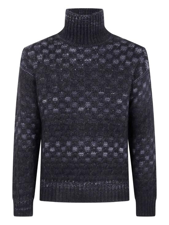 25FW 누어 터틀넥 253M46006 M4609 BLACK GREY - NUUR