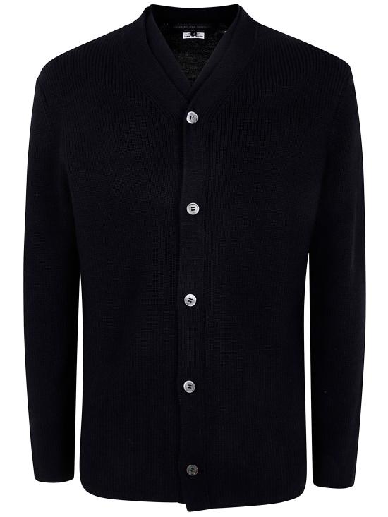 25FW 꼼데가르송 울 가디건 PP N007 0511 BLACK