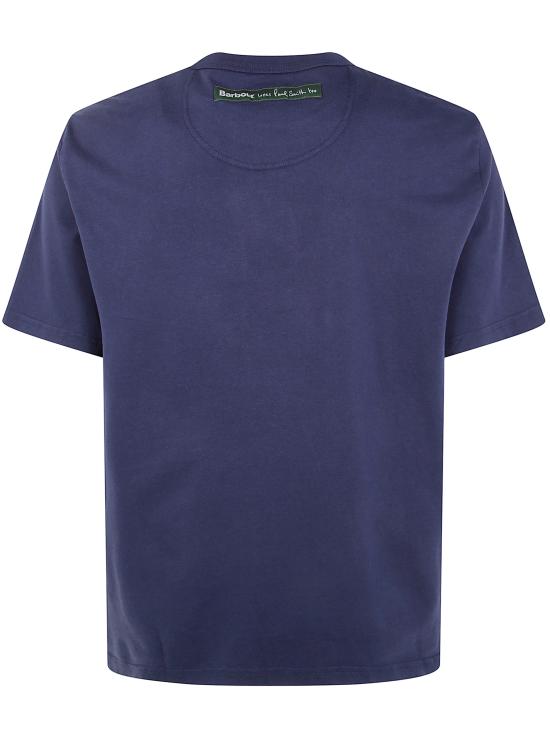 25FW 바버 X 폴스미스 반팔 티셔츠 MTS1526 MTS NY91 CHAMPIONS BLUE - BARBOUR X PAUL SMITH