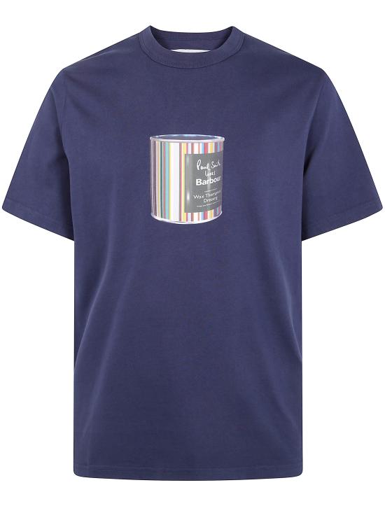 25FW 바버 X 폴스미스 반팔 티셔츠 MTS1526 MTS NY91 CHAMPIONS BLUE