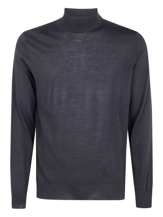 25FW 필리포 드 로렌티스 터틀넥 LU1ML RM16R 097 990 BLACK - FILIPPO DE LAURENTIIS