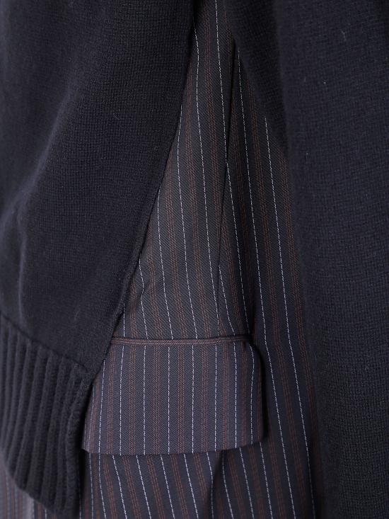 25FW 사카이 코트 25 08123 001 BLACK - SACAI