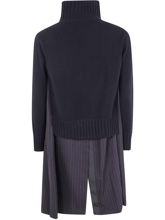 25FW 사카이 코트 25 08123 001 BLACK - SACAI