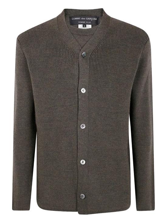 25FW 꼼데가르송 가디건 PP N008 0512 KHAKI - COMME DES GARCONS