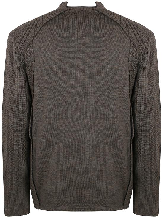 25FW 꼼데가르송 울 가디건 PP N008 0512 KHAKI - COMME DES GARCONS