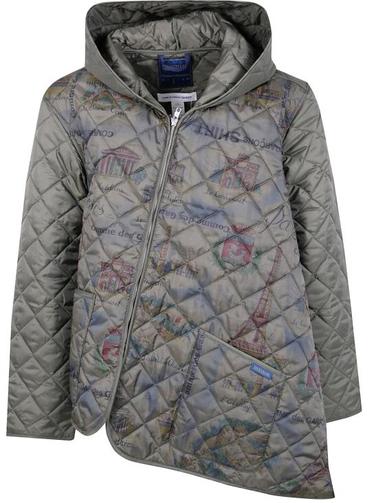 25FW 꼼데가르송 숏패딩 FP J521 1 KHAKI