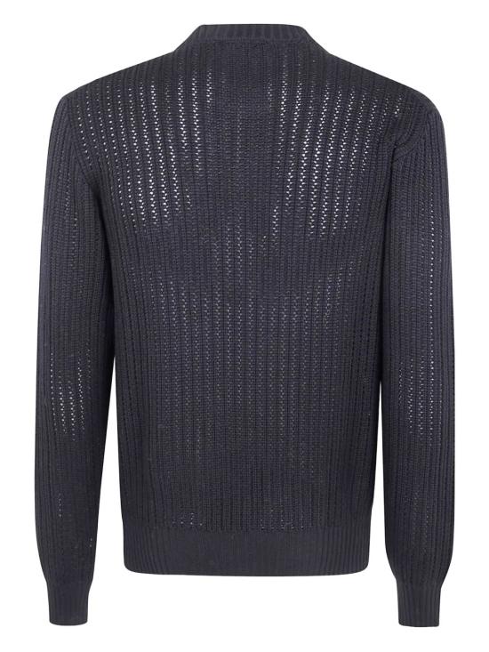 25FW 필리포 드 로렌티스 스웨터 GC3ML WM7H 990 BLACK - FILIPPO DE LAURENTIIS