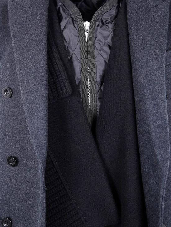 25FW 사카이 수트 자켓 25 08206 327 GREY BLACK - SACAI