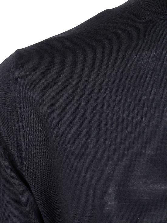 25FW 필리포 드 로렌티스 터틀넥 DV1ML RM16R 097 990 BLACK - FILIPPO DE LAURENTIIS