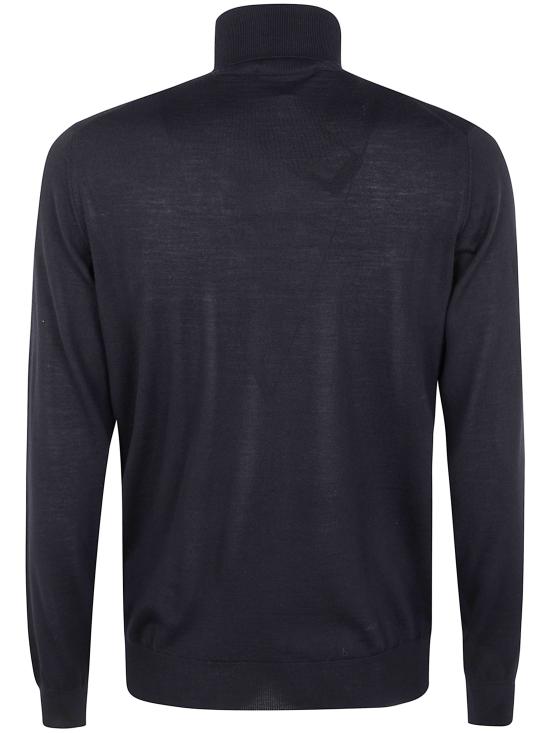 25FW 필리포 드 로렌티스 터틀넥 DV1ML RM16R 097 990 BLACK - FILIPPO DE LAURENTIIS