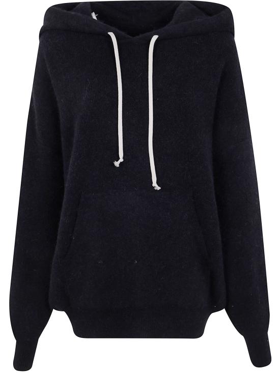 25FW 릭 오웬스 후드 티셔츠 RO02E4660 KWP 09 BLACK