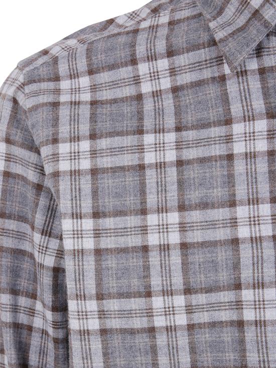 25FW 틴토리아 매테이 954 긴팔 셔츠 RKUN67 QR7 ANTHRACITE BROWN - TINTORIA MATTEI 954