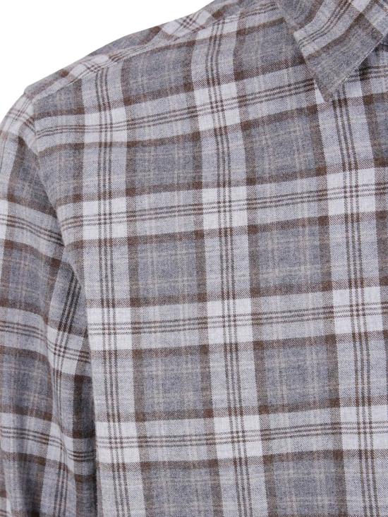 25FW 틴토리아 매테이 954 긴팔 셔츠 RKUN67 QR7 ANTHRACITE BROWN - TINTORIA MATTEI 954