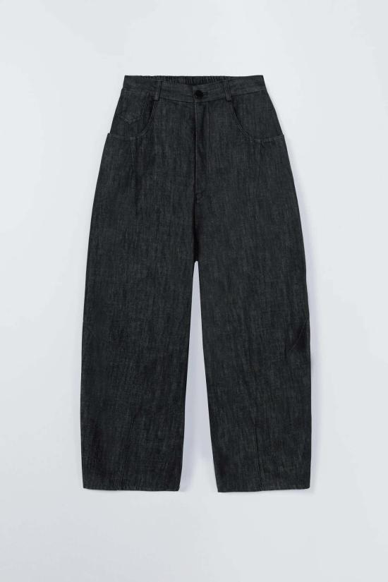  코데라 데님 팬츠 데님 배기 팬츠 - CORDERA