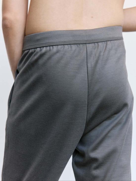  리에르 트레이닝/조거 팬츠 카모시오 인터록 울 폴라 조깅 팬츠 - RIER