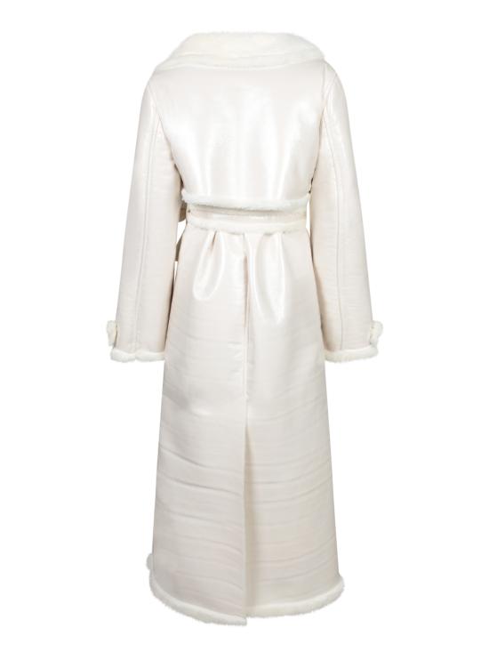 26FW 제니 트렌치 코트 79AAT935 NA007 005 White - GENNY