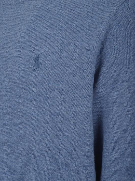 25FW 폴로 랄프로렌 스웨터 710974148 010 TIDE POOL BLUE HTHR - POLO RALPH LAUREN