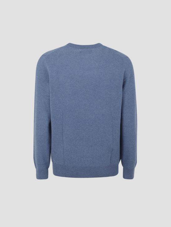 25FW 폴로 랄프로렌 스웨터 710974148 010 TIDE POOL BLUE HTHR - POLO RALPH LAUREN