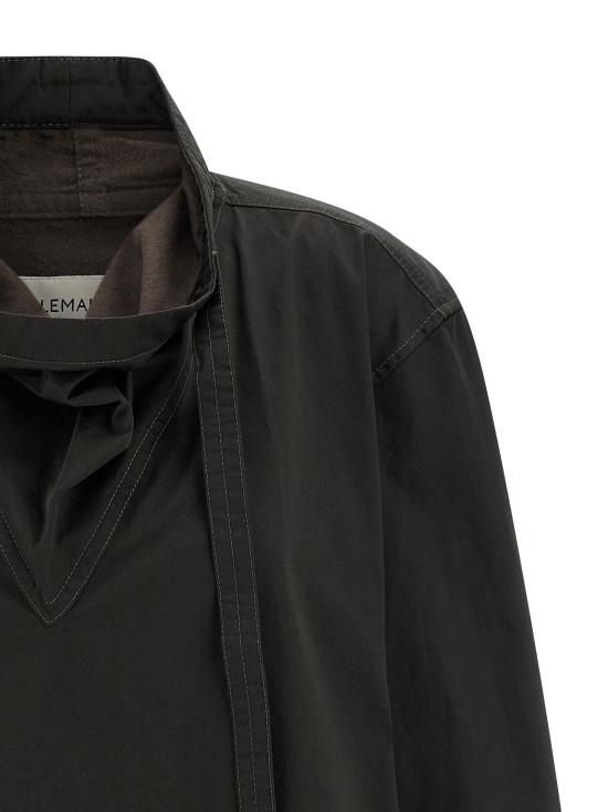 25FW 르메르 블라우스 TO1396LF1207BR507 Brown - LEMAIRE