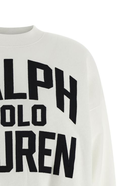 25FW 폴로 랄프로렌 긴팔 티셔츠 211978147001 White Black - POLO RALPH LAUREN