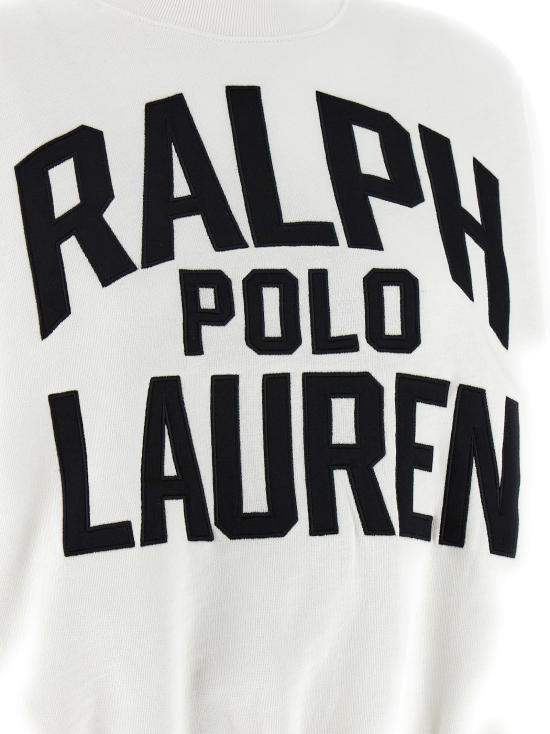 25FW 폴로 랄프로렌 긴팔 티셔츠 211978147001 White Black - POLO RALPH LAUREN