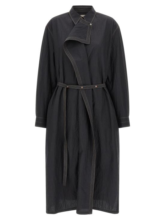 25FW 르메르 미디 원피스 DR1114LF1399BK980 Gray