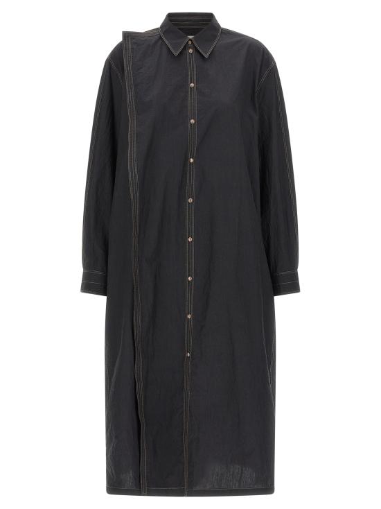 25FW 르메르 미디 원피스 DR1114LF1399BK980 Gray - LEMAIRE