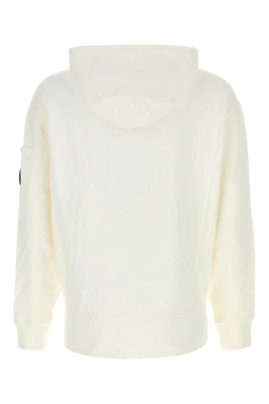 25FW 씨피 컴퍼니 스웨터 19CMKN129A110149A103 GAUZE WHITE DOM - C.P. COMPANY