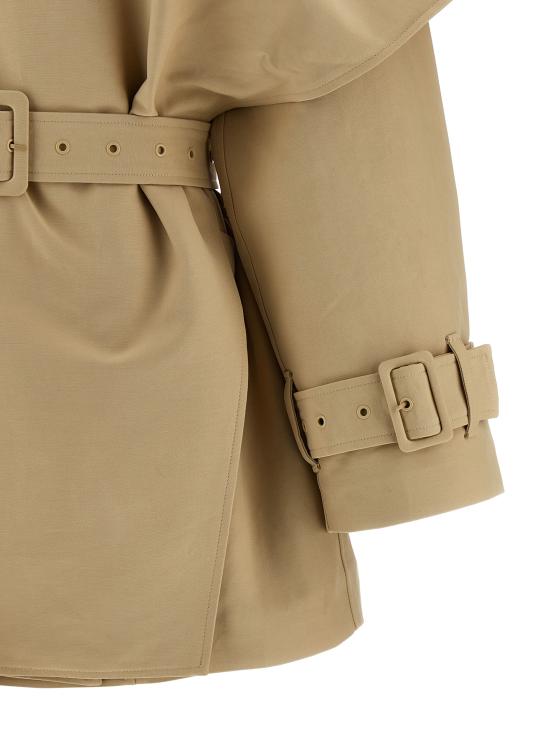 25FW 엔타이어 스튜디오 트렌치 코트 ESWW251052SDSD Beige - ENTIRE STUDIOS