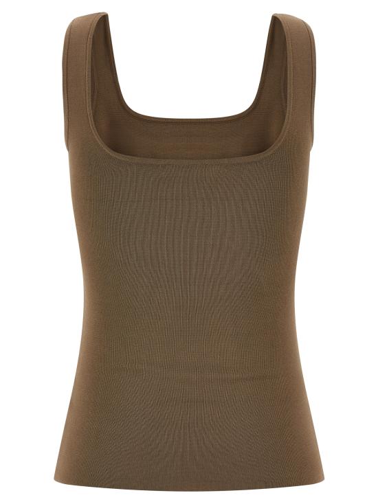 25FW 엔타이어 스튜디오 민소매 티셔츠 UNW2511068TNTN Beige - ENTIRE STUDIOS