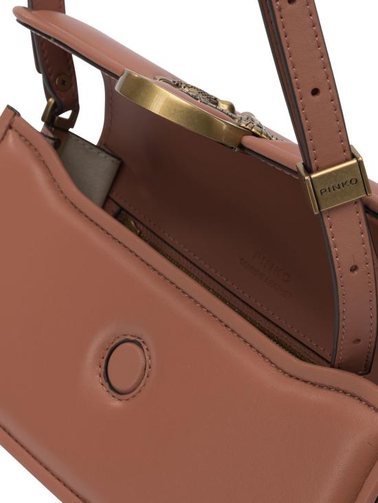 25FW 핑코 크로스백 105083A26LL21Q Brown - PINKO