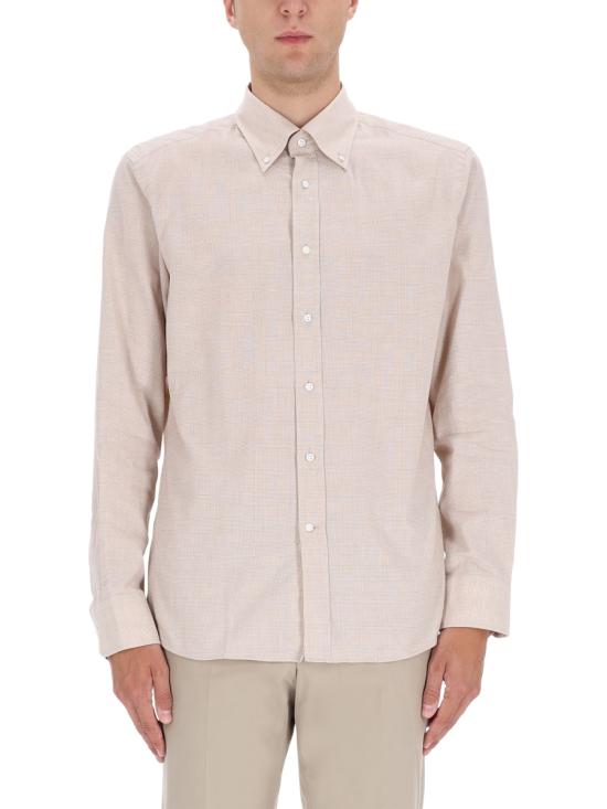 25FW 보스 긴팔 셔츠 50550281 10274452287 BEIGE