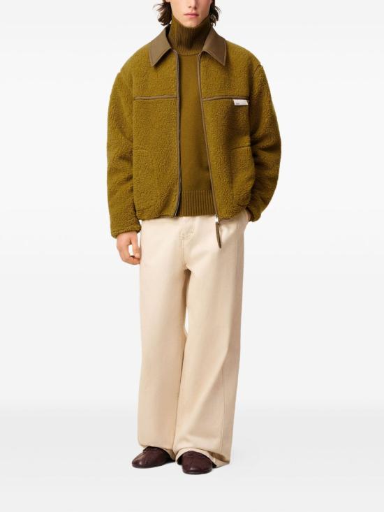 25FW 아미 봄버 자켓 HJK856PL0040 374 Beige - AMI