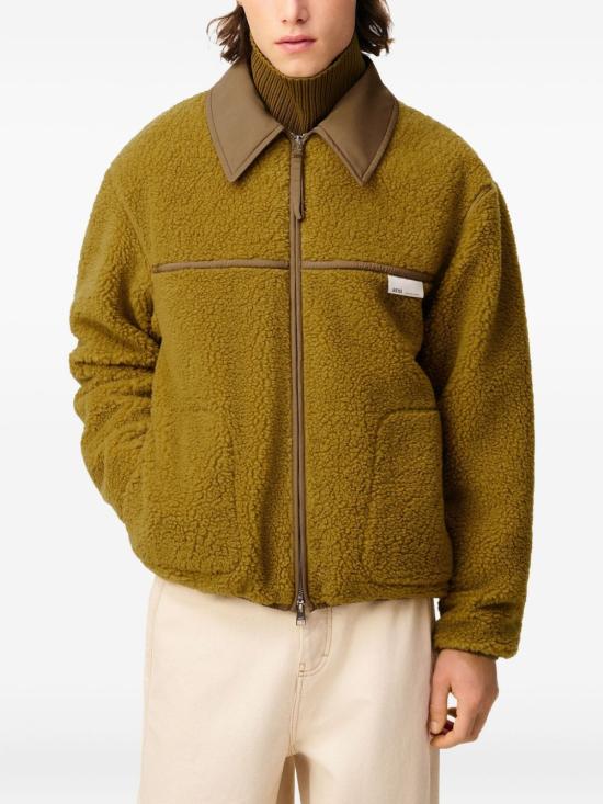 25FW 아미 봄버 자켓 HJK856PL0040 374 Beige - AMI