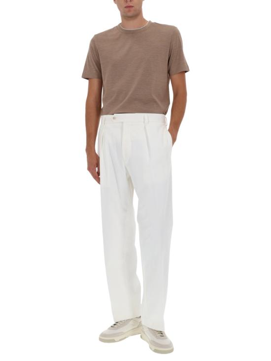 25FW 보스 반팔 티셔츠 50549333 10263224216 BROWN - BOSS