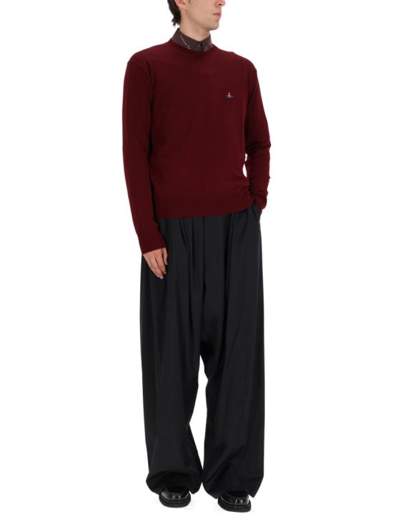 25FW 비비안웨스트우드 스웨터 27010012 Y003YH410 BORDEAUX - VIVIENNE WESTWOOD